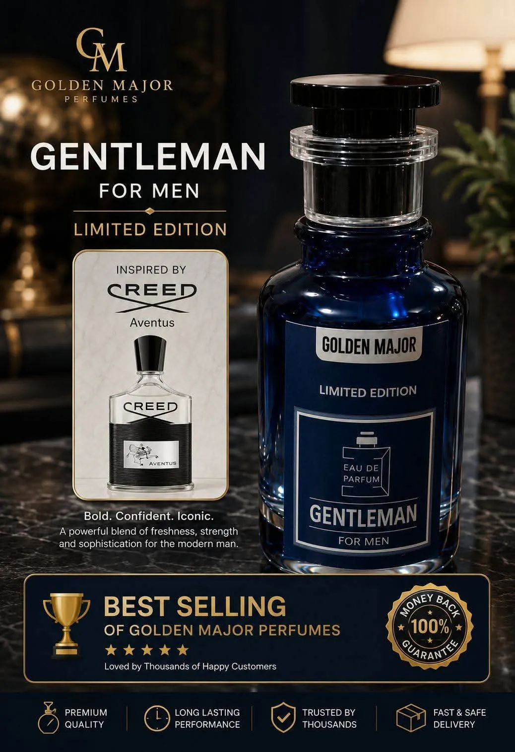 Gentleman by Golden Major: Inspired by Creed Aventus